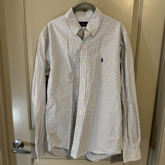 Men’s Ralph Lauren Button Down Dress Shirt - Picture 1 of 4